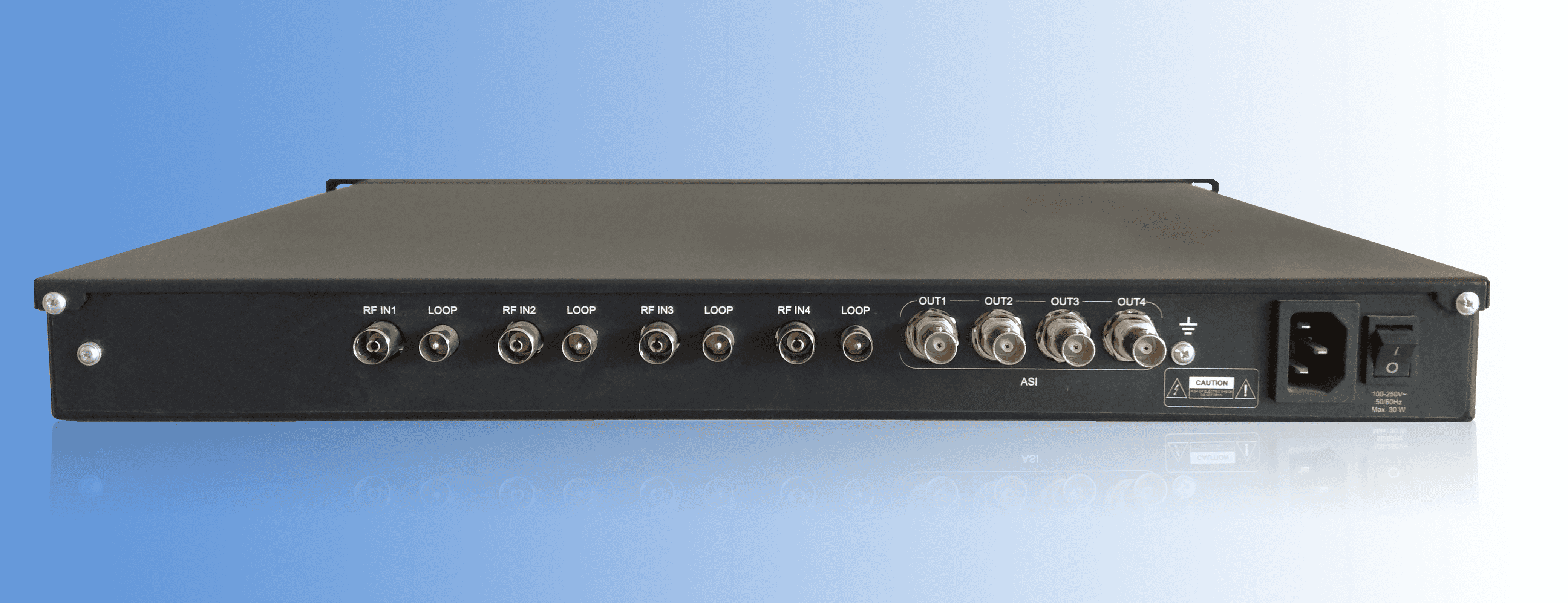 4-канальний DVB-C/T/T2 ресивер - IP стример CRT1041IRD-T2-IP Crypton